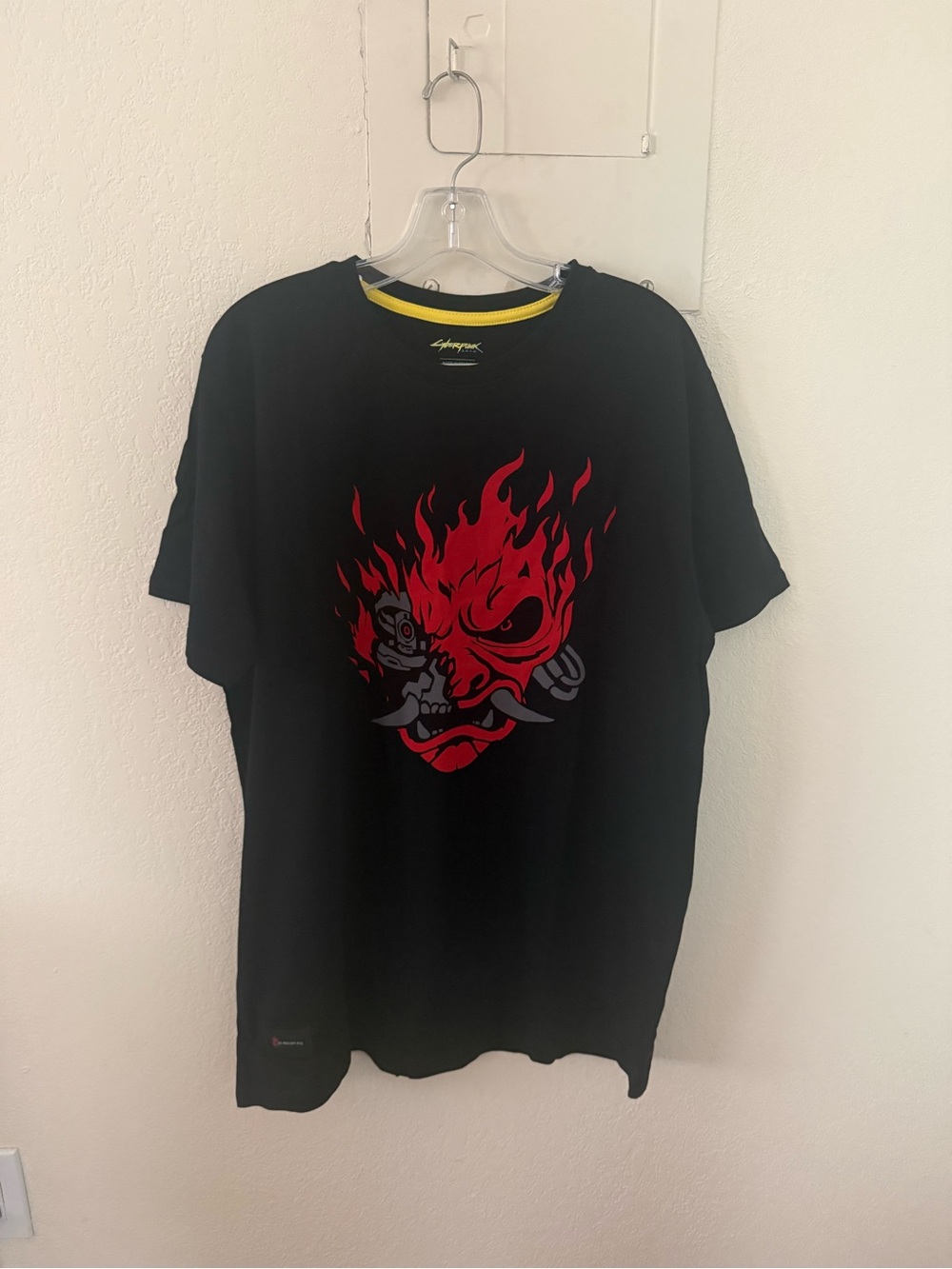CD PROJEKT RED Graphic Flame Skull Tee - Men